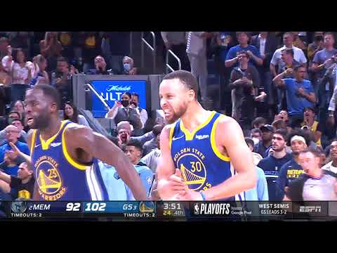 Exciting Warriors Sequence In Final Minutes Of Game 6 video clip
