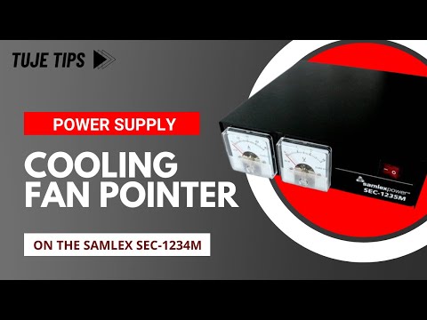 Samlex SEC-1235M Power Supply Cooling Fan Pointer