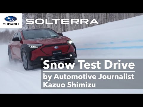 [SOLTERRA] Snow Test Drive