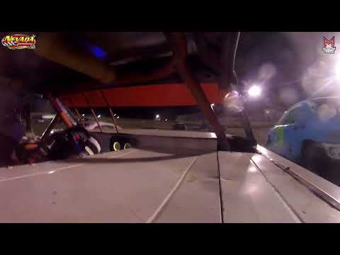 #7K Karl Ford - Mini Stock - 7-27-2024 Nevada Speedway - In Car Camera - dirt track racing video image