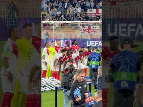 CHAMPIONS LEAGUE - Monaco team picture ⚽️ #championsleague #monaco #mancity