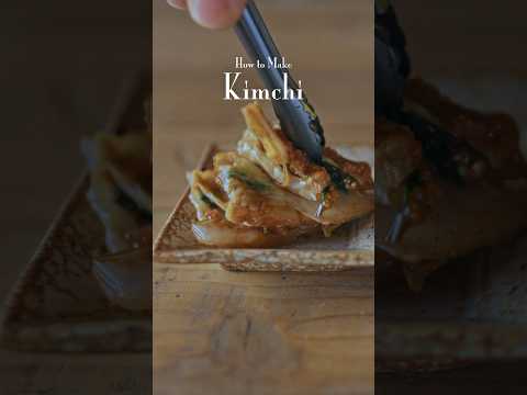 How to Make Kimchi ⭐︎ 永久保存版キムチの作り方
