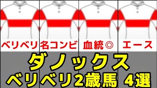 【POG2025-26】ダノックスのベリーベリー2歳馬4選【ダノンアスコルティ/ダノンヒストリー】
