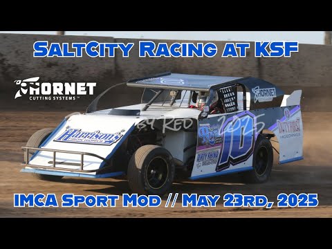 SaltCity Racing at KSF IMCA Sport Mod 06/20/2025 #10 Alex Wiens - dirt track racing video image