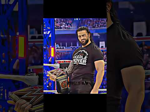 DON'T BECOME SMART IN FRONT OF ROMAN REIGNS💀☠️ || EDIT #shorts #viral #romanreigns