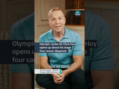 Olympic cyclist Chris Hoy opens up about his stage four cancer diagnosis #itvnews #shorts