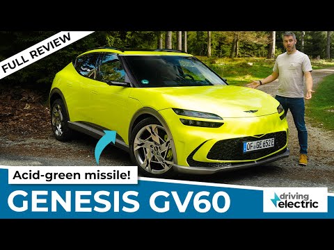 New 2022 Genesis GV60 electric coupe-SUV review – DrivingElectric
