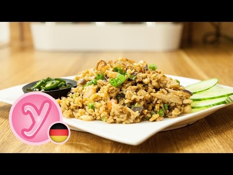 lecker GEBRATENER REIS / FRIED RICE mit Hühnchen und Shrimps -  schnell und einfach selbstgemacht :) - UC990hStWQ3tgj1Zk_ASTRoQ