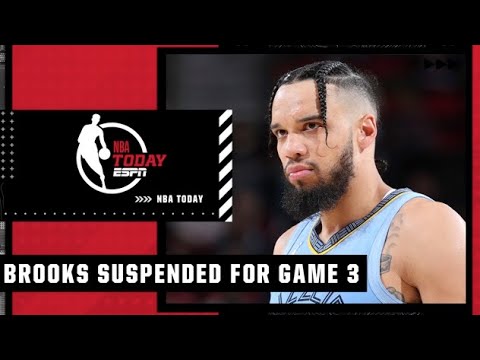 Dillon Brooks suspended for Game 3 vs. the Warriors | NBA Today video clip