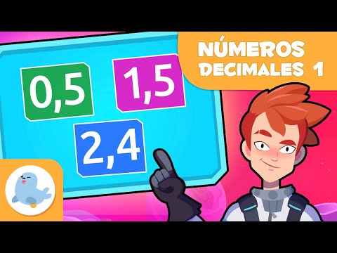 NÚMEROS DECIMALES para niños 🚀 Qué son, cómo se leen, relación con fracciones y recta numérica ✨