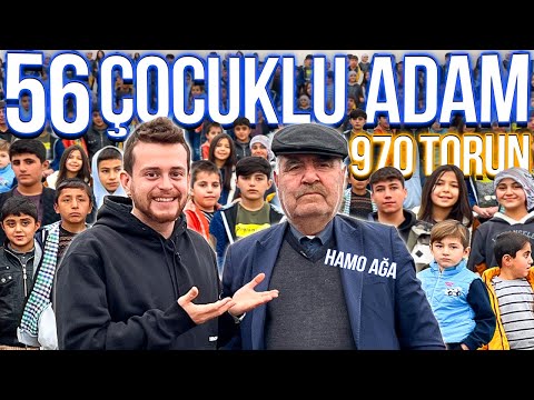Türkiye'nin En Kalabalık Ailesi İle Bir Gün! (56 Çocuk, 970 Torun!) #SıkıyosaYap