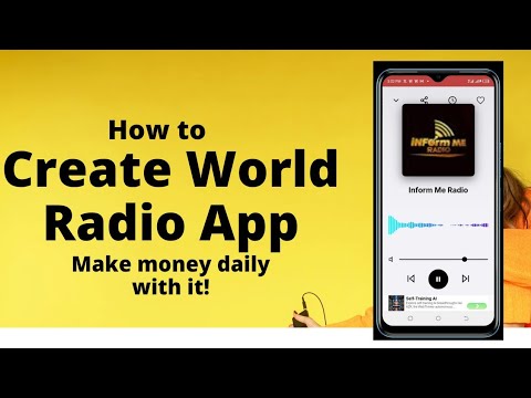 Create Radio Channels Website and App//make 1k dollars per month