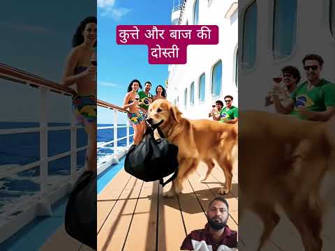 कुत्ते aur baaz ki dosti #travel #comedy