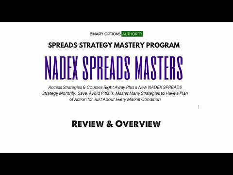 NADEX Spreads Mastery Program Review