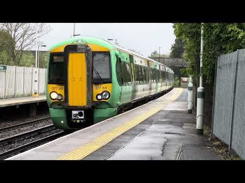 Class 377 - Southern Railway - Ashtead Station - 6th May 2024