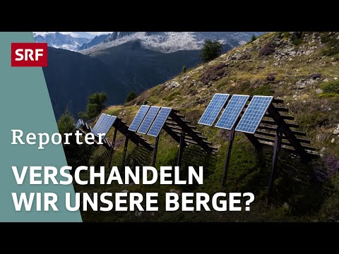 Solaranlage in den Alpen - Schweizer Pionier kämpft gegen Energiekrise | Reporter | SRF