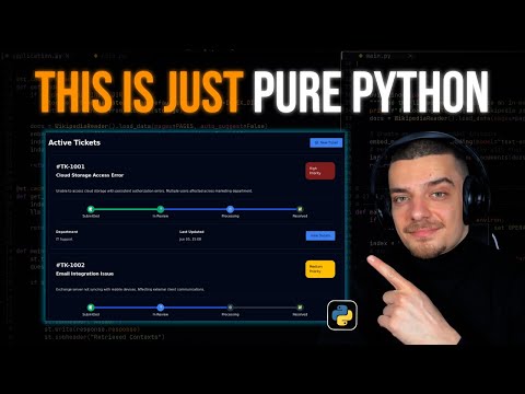 Python Web Development: Build Interactive Apps with Fast HTML and Monster UI