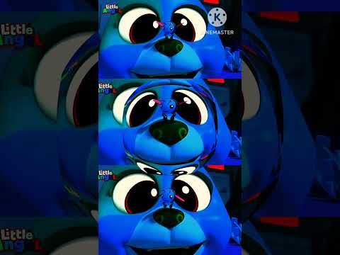 Little bee in doggies nose🐝👃 #shortvideo #animation #littleangel#kinemaster