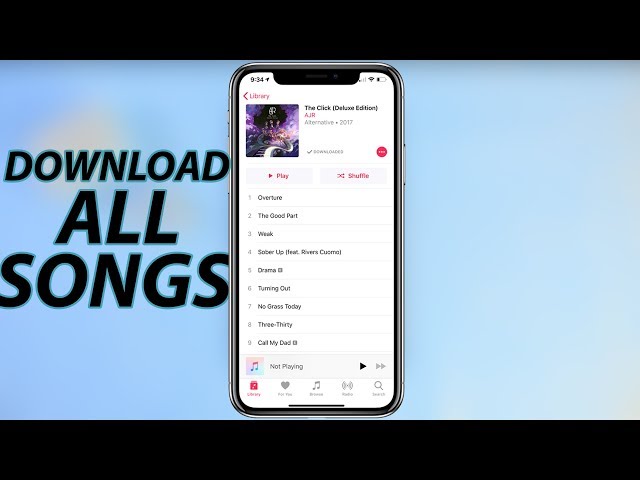 How to Download Your Whole Library from Apple Music