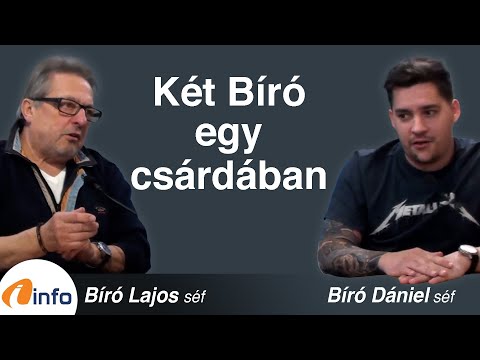 Két Bíró egy csárdában. Bíró Lajos és Bíró Dániel, Inforádió, Aréna