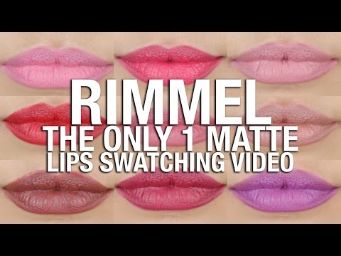 Rimmel The Only 1 Matte Lipstick SWATCHES + REVIEW