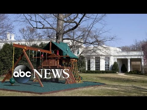Obama Daughters' White House Swing Set Donated