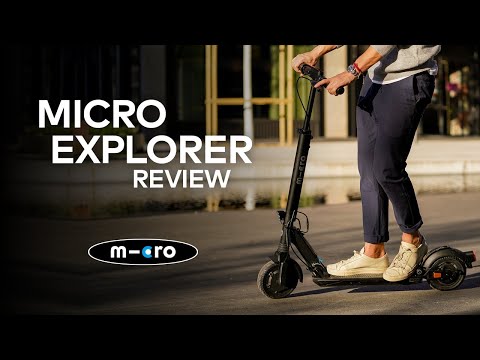Micro Explorer Electric Scooter Review | New Escooter From Micro Scooters