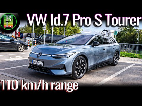 VW Id.7 Pro S Tourer 91 kWh - 110 km/h range test