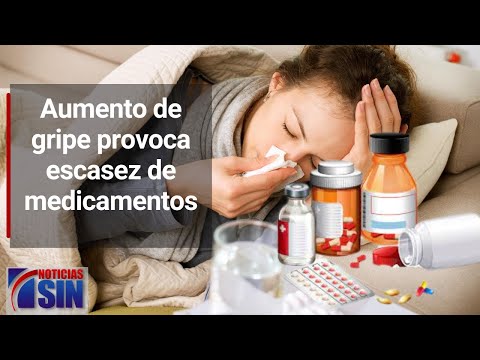 Aumento de gripe provoca escasez de medicamentos