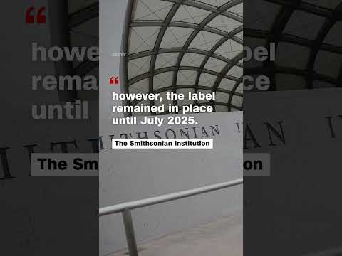 Smithsonian removes reference to Trump impeachment
