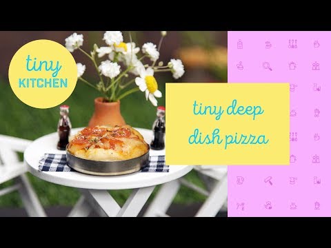Tiny Deep-Dish Pizza | Tiny Kitchen