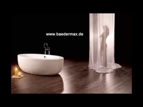 Die freistehende Badewanne aus High-Quality Acryl von Bädermax 