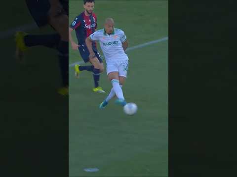 MALEN can’t stop scoring 🤯 #SerieA #Roma #BolognaRoma