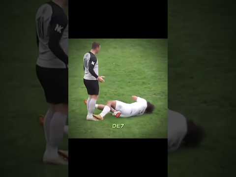 Bro barely touched him 😂 #football #trending #viralvideo