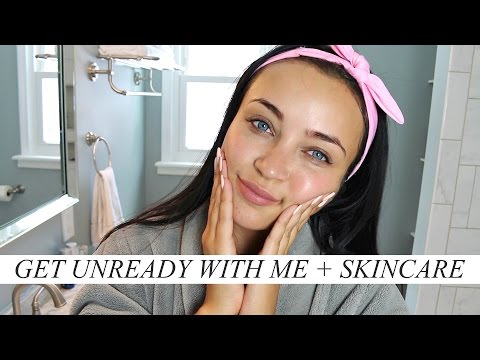 Get Unready with Me + Skincare Routine | Stephanie Ledda - UCUt0ZA6l_EidUnBFMR9BZig