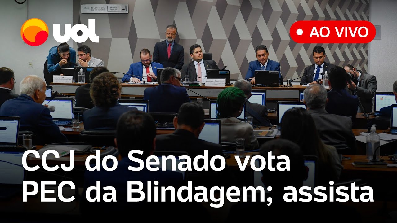 CCJ do Senado vota PEC da Blindagem acompanhe a votação dos parlamentares ao vivo
