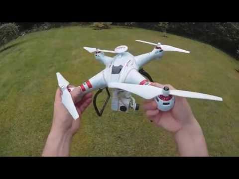 Bayangtoys X16 Walkera G-2d Gimbal, Xiaomi Yi Action-cam Video flight - UCndiA86FXfpMygSlTE2c70g