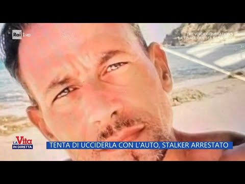 Tenta di ucciderla con l'auto, stalker arrestato - La Vita in diretta 19/04/2024