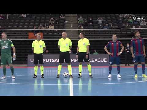 Levante UD 4-1 Kauno Zalgiris Jornada 1 Main Round UEFA Futsal Champions League Temp 21/22