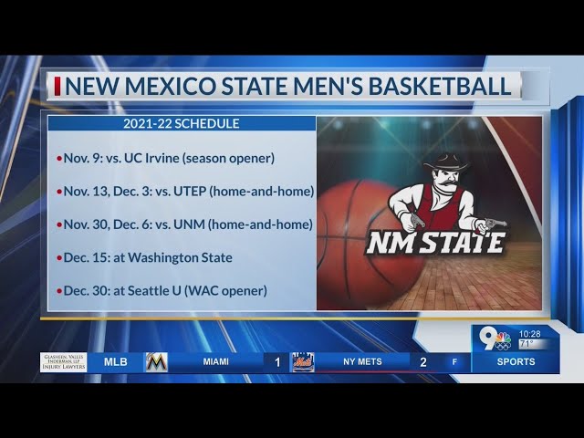 NMSU Aggies Basketball Schedule
