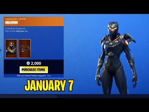 CRITERION & OBLIVION Skins are Back! Dark Bomber Skin, Commando, Flippin' Sexy Emote & More! Jan 7