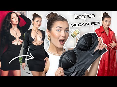 Video: TRYING ON BOOHOO X MEGAN FOX COLLAB... IS IT WORTH THE COIN!?
