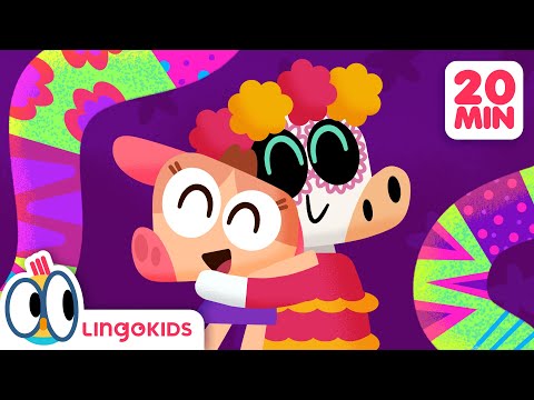 Spooky FUN with HALLOWEEN SONGS 🎃  Sing Along with Lingokids