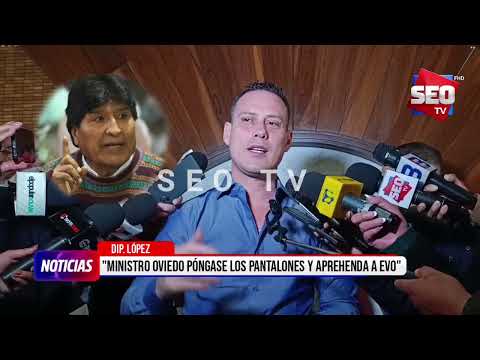 Piden ejecutar orden de aprehensión contra Evo