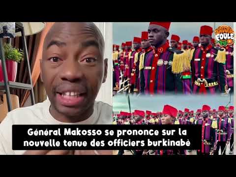 Général Makosso se prononce sur la nouvelle tenue des officiers burkinabè 