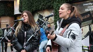 STREET WENT WILD FOR THIS PERFORMANCE | Sam Smith - Lay Me Down | Allie Sherlock & Saibh Skelly