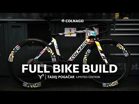 Full Bike Built Colnago V4Rs Tadej - the bike for the World Championships in Zurich