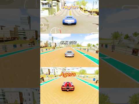 bugatti veyron 🆚 Clk GTR 🆚 Agera in cpm2 #cpm #cpm2 #gaming #ytshorts #shortfeed