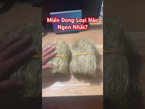 👉 Miến dong sợi nhỏ – dai giòn tự nhiên, ăn là mê! #miendongsoinho #miendongngon #miendongta