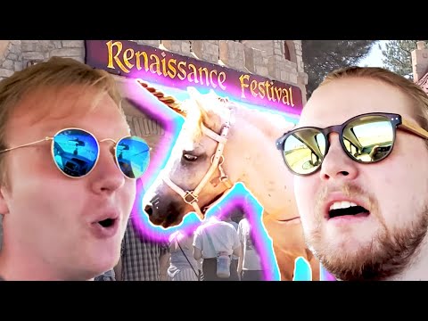 Blonde Boys get medieval